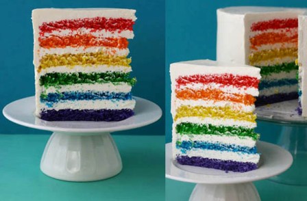 Taste the Rainbow Cake