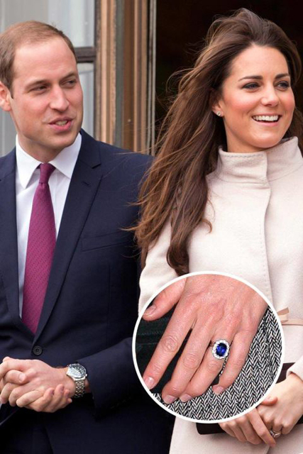 Hollywood’s Best Celebrity Engagement Rings Kate Middleton & Prince William.jpg