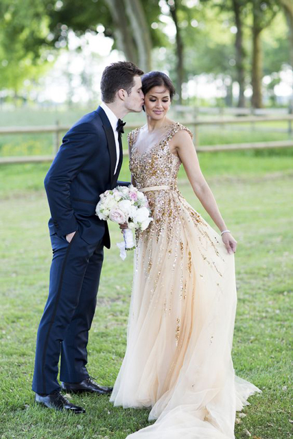 Colored Dresses Gold Wedding Gown.jpg