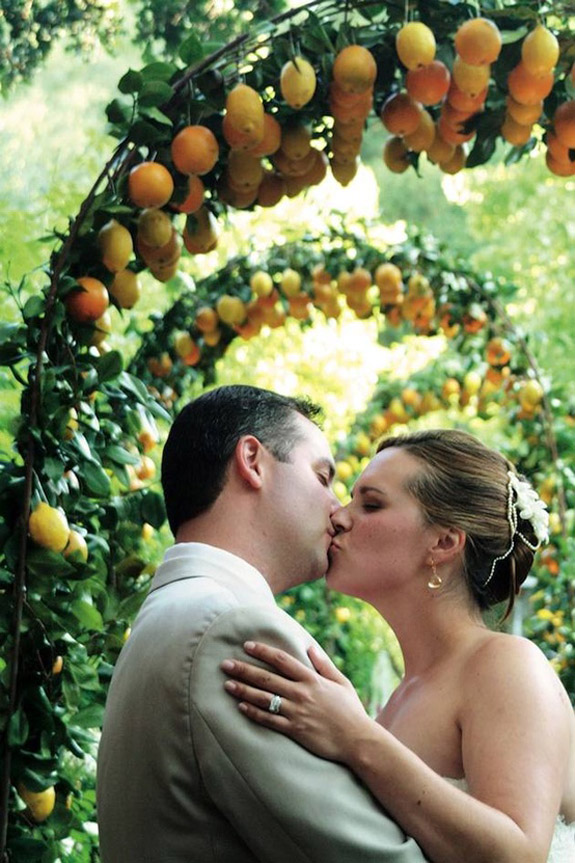 fruit wedding