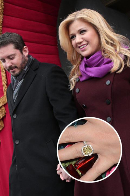 Hollywood’s Best Celebrity Engagement Rings Kelly Clarkson & Brandon Blackstock.jpg
