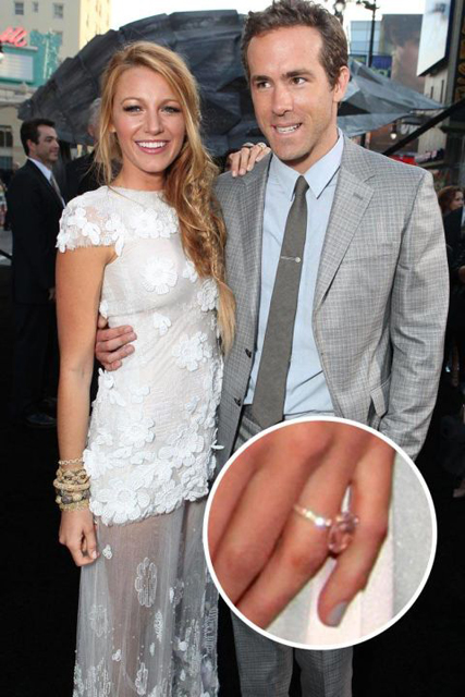 Hollywood’s Best Celebrity Engagement Rings Blake Lively & Ryan Reynolds.jpg